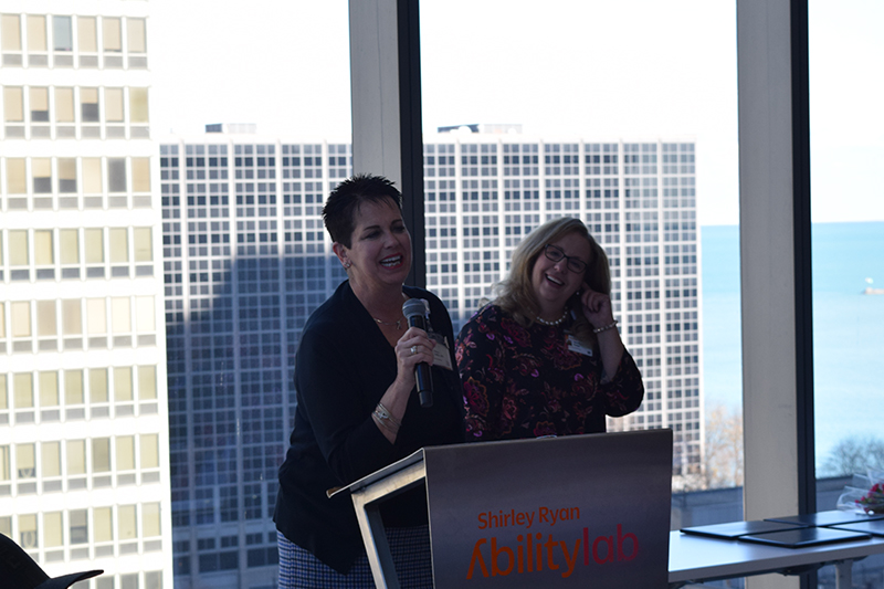 Remarks by SRAlab's Karen Colby and Sharon Rangel