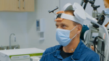 Patient receiving neurostimulation therapy