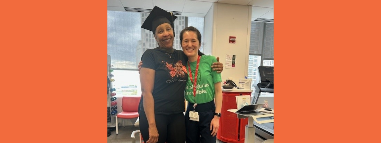 Cassandra and physical therapist