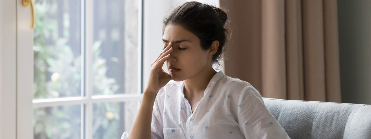 tired woman