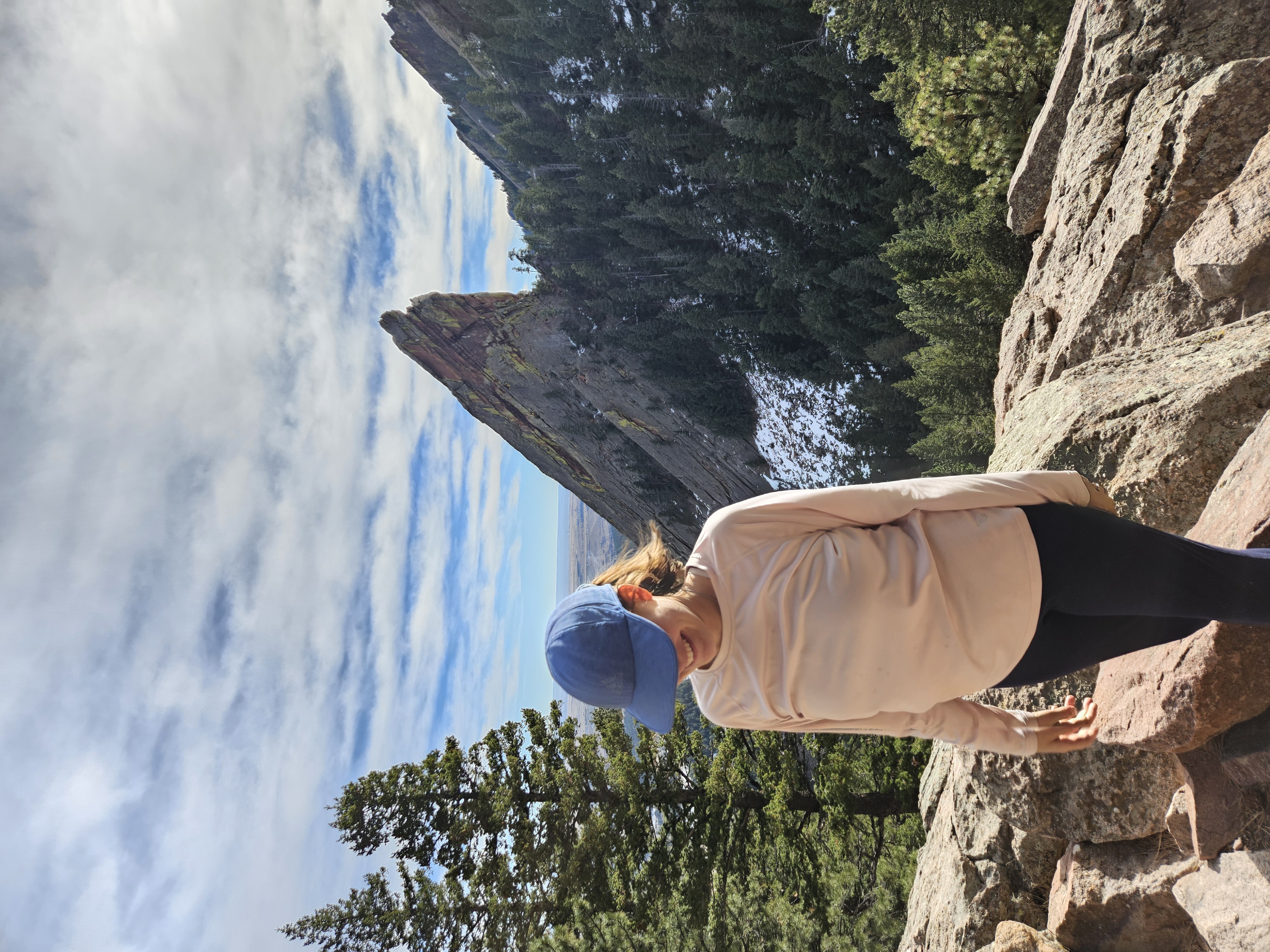 Sarah hiking