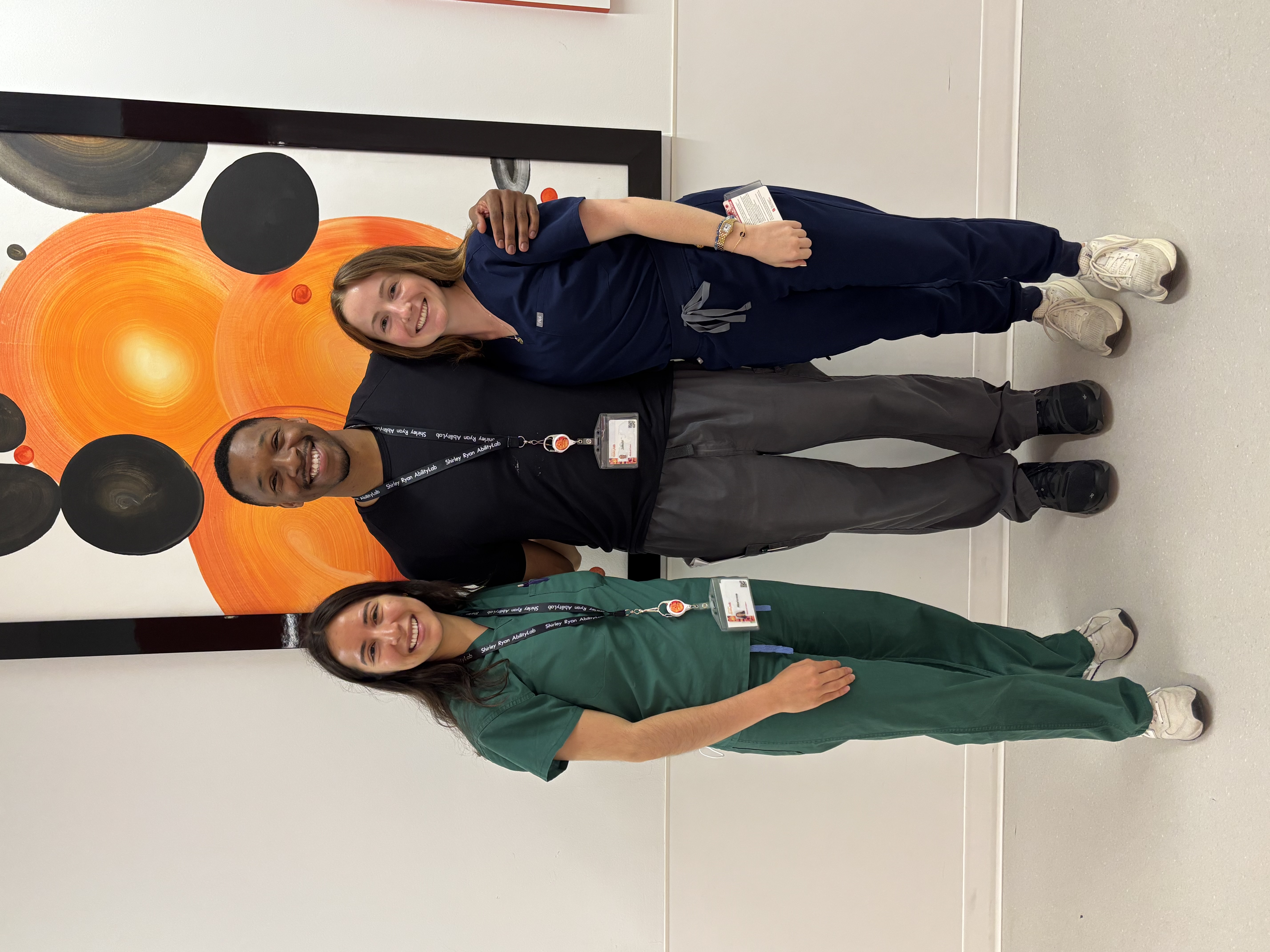 group photo of medical externs