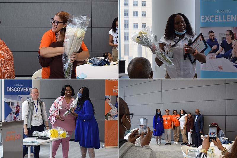 Scenes from Shirley Ryan AbilityLab’s Oak Point University CNA Career Accelerator Program graduation on March 25.