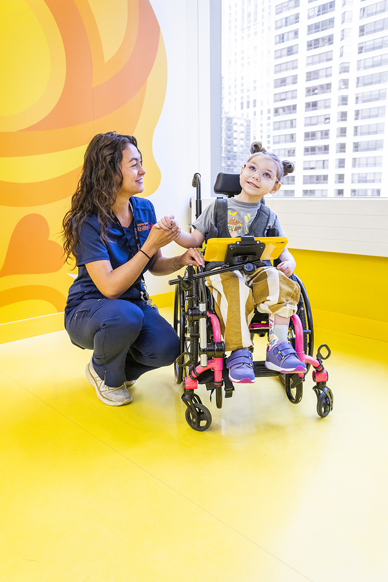 nurse with patient
