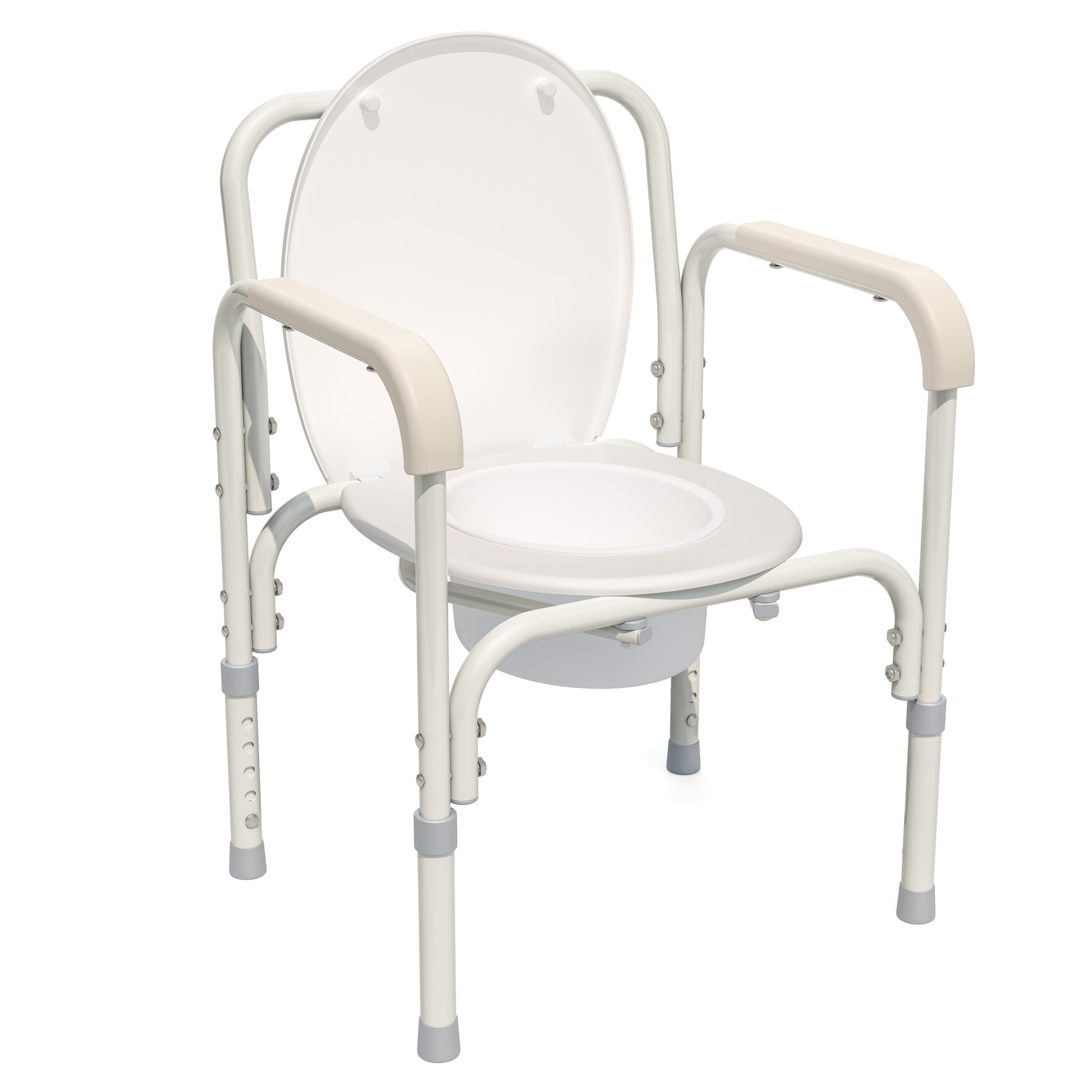 Handicap portable toilet chair