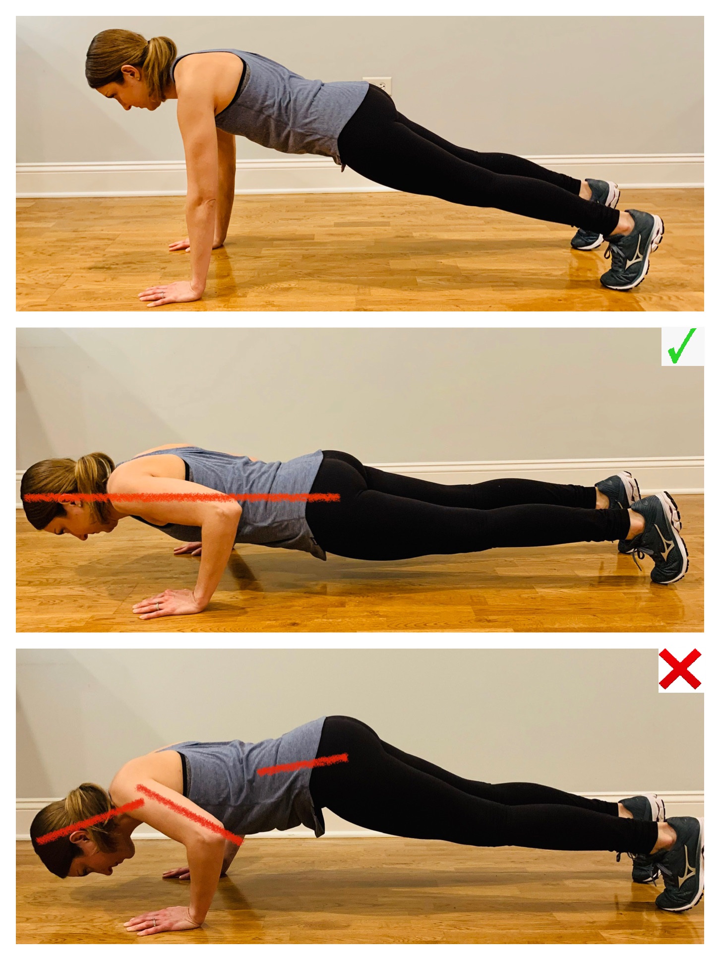 Push-ups form