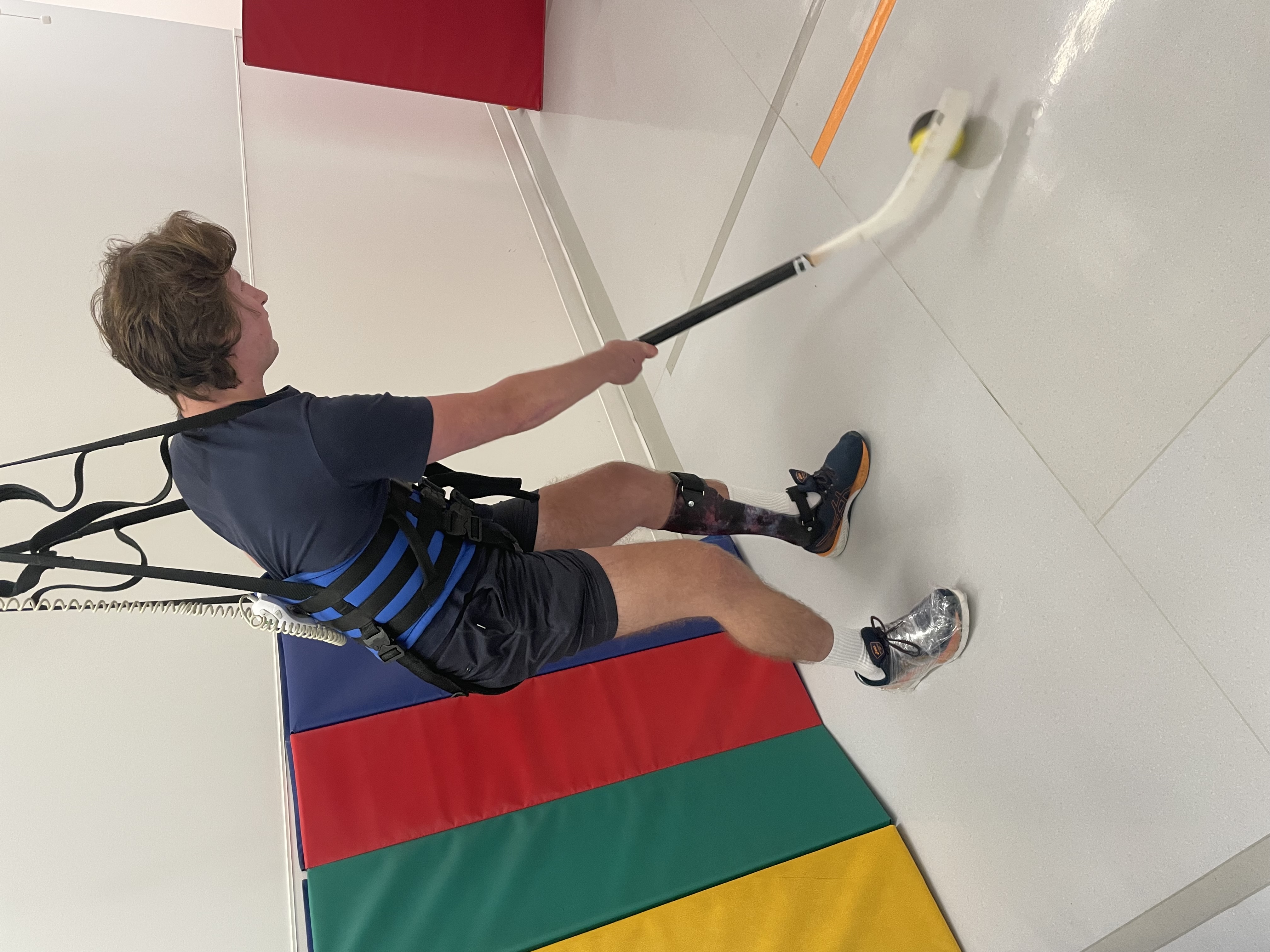 Jake in occupational therapy