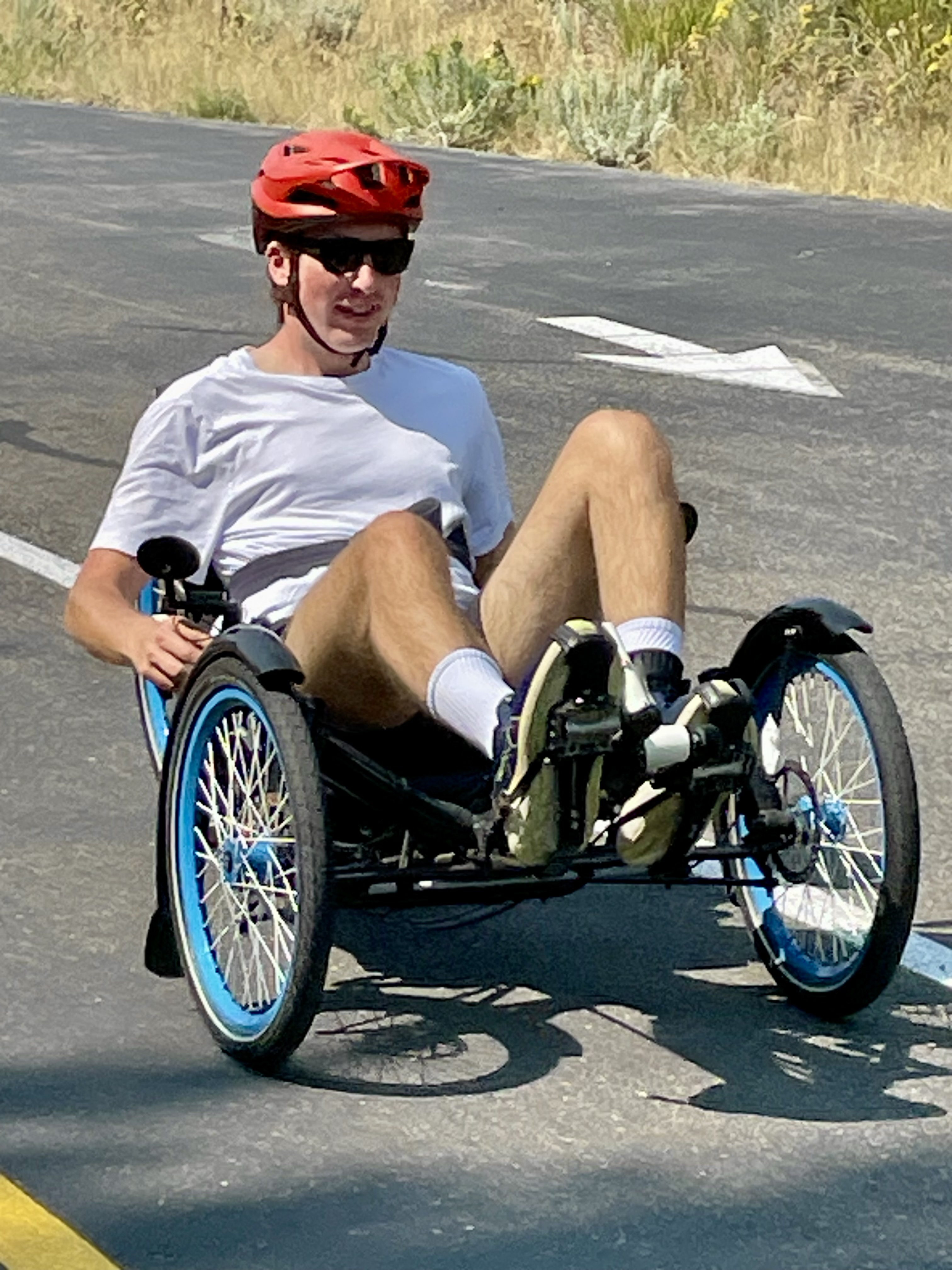 Jake cycling