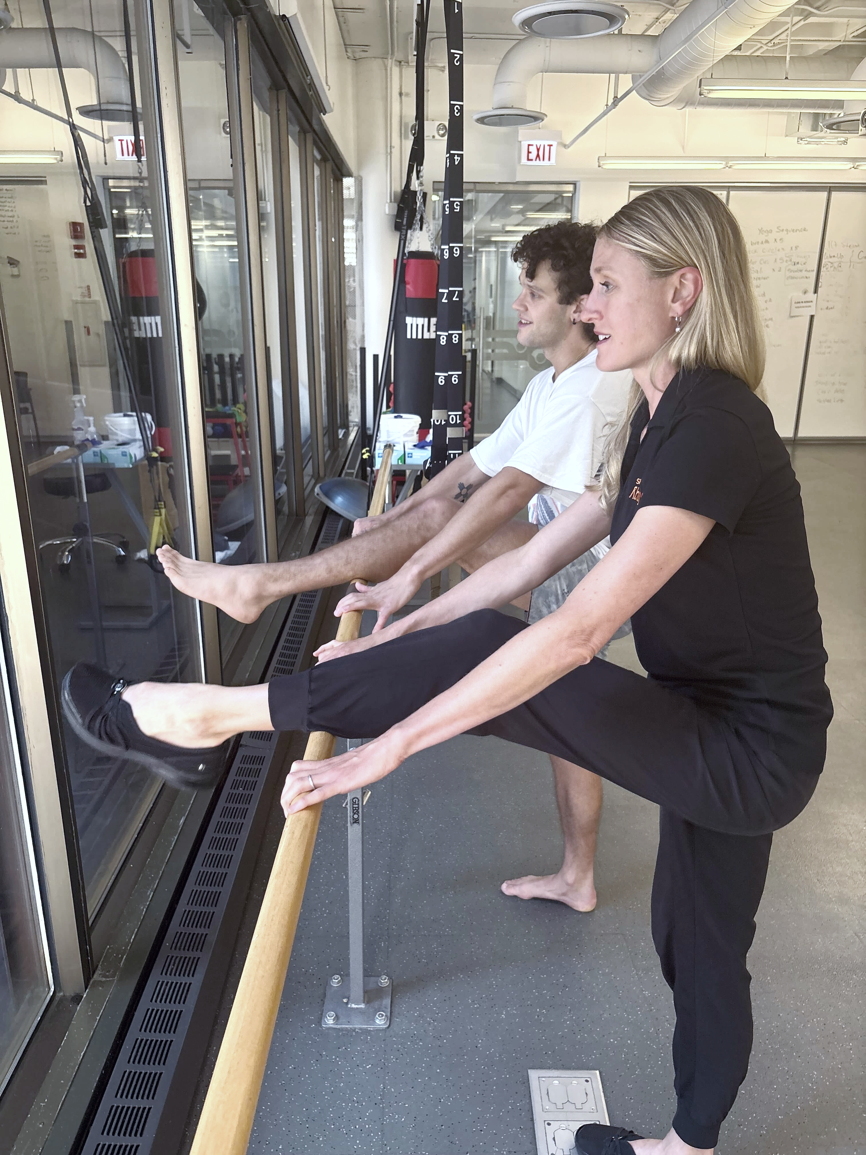 Jack in physical therapy