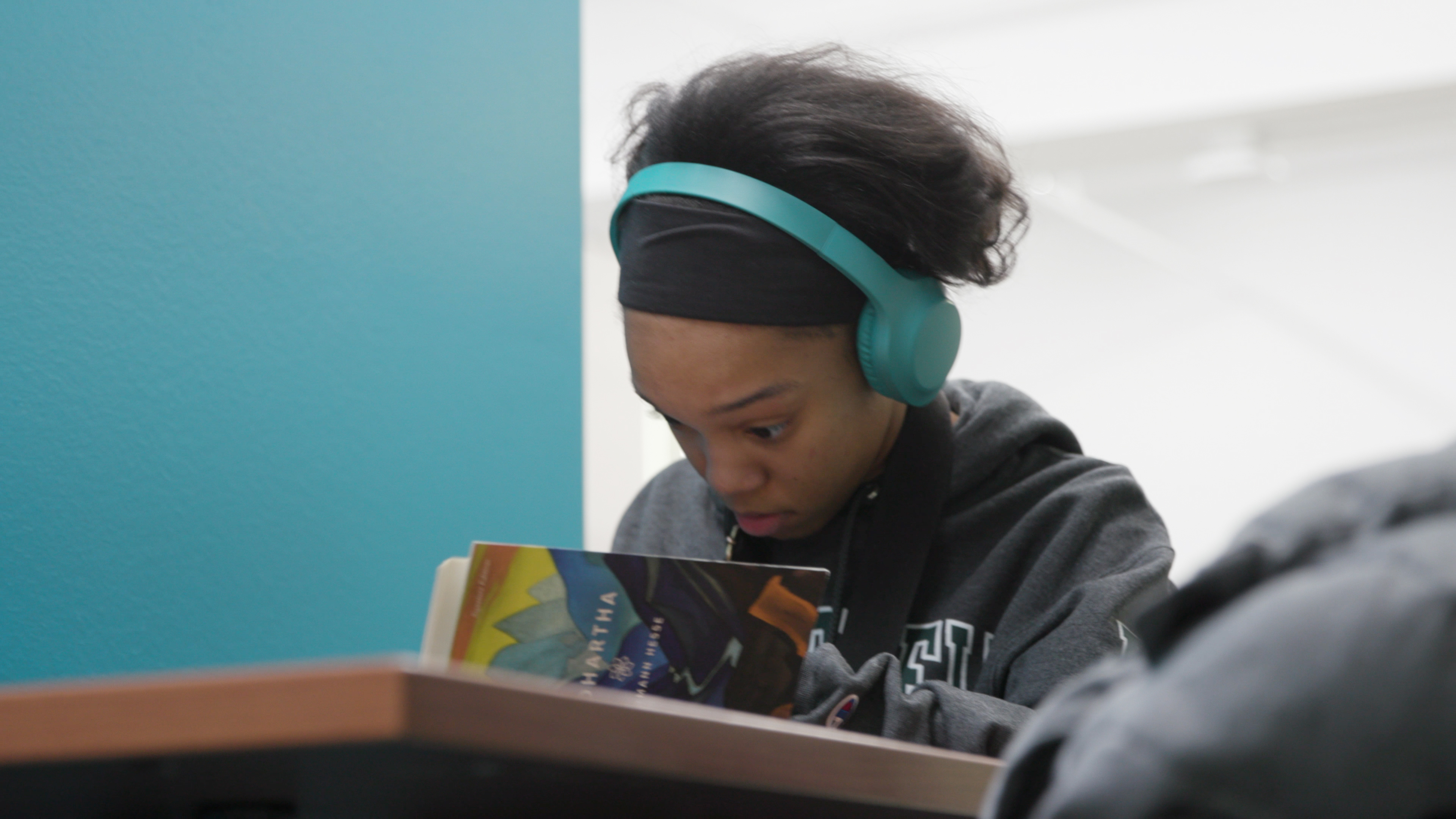 Larke studying