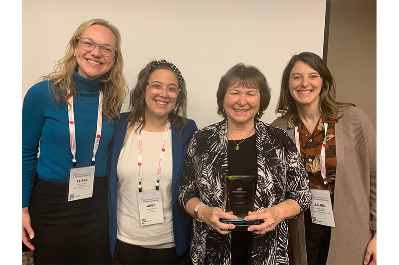 Dr. Leora Cherney Honored with Inaugural Mentoring Award from Aphasia Access