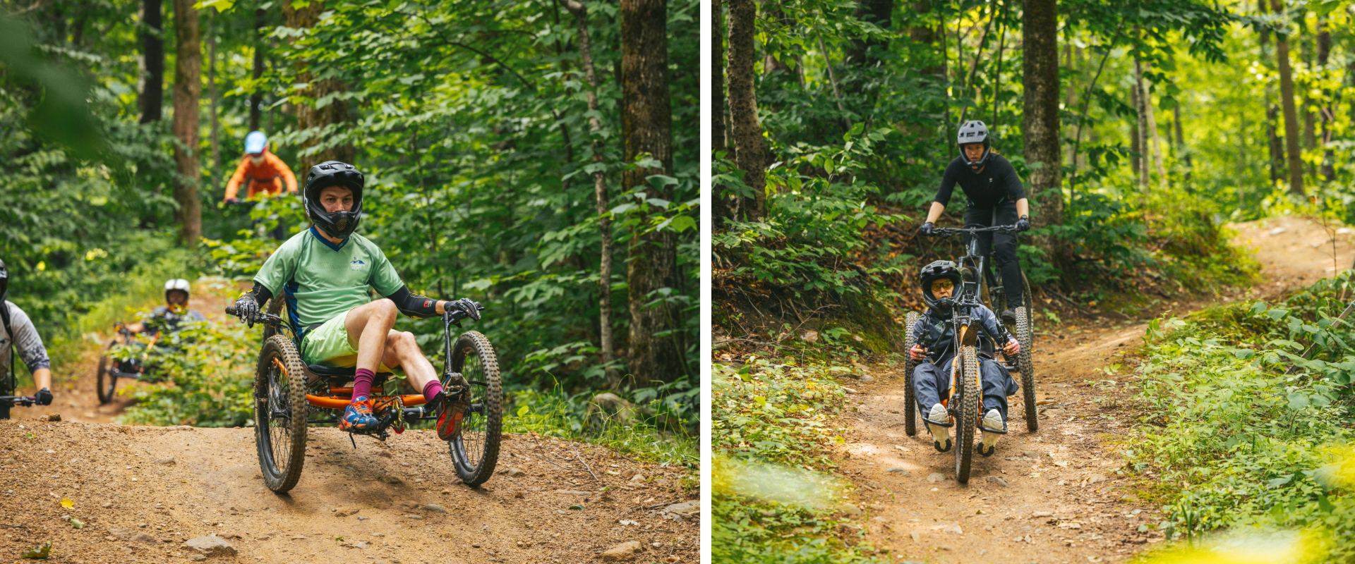 Adaptive Mountain Biking
