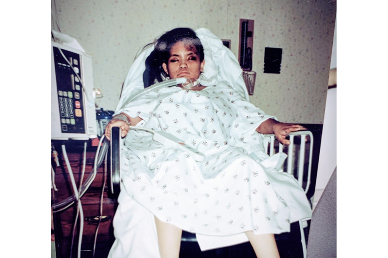 Mylene Lagaya as a patient at RIC