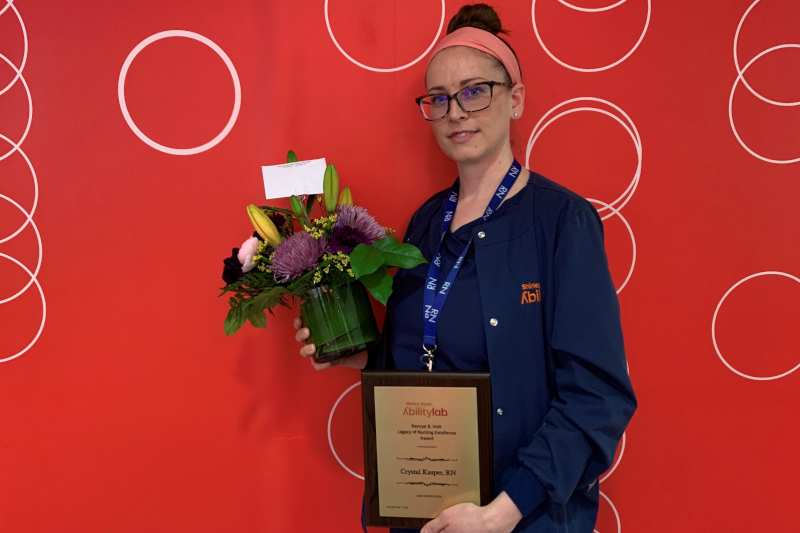 Award winner Crystal Kasper
