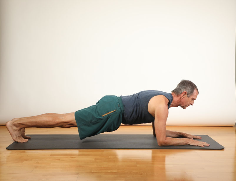 Chaturanga Dandasana | Low Plank Pose » Workout Planner