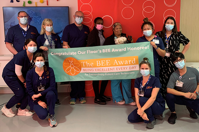 21st Floor PCT Shakita Carter Honored with BEE Award for Outstanding PCTs