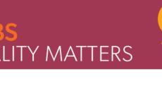 maroon banner that says HCBS Quality matters Newsletter