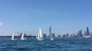 Boat of patients take to Lake Michigan