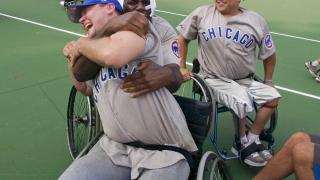 AbilityLab Softball Cubs celebrate a win