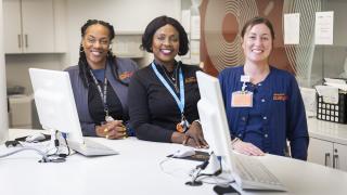Diverse staff