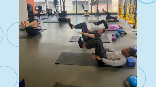 Adaptive Pilates class