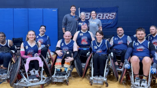Wheelchair rugby players group