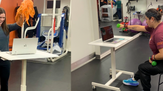 Telefitness virtual exercise class