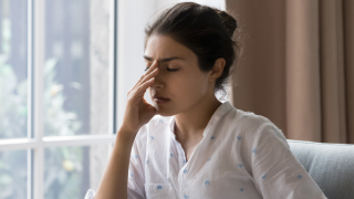 tired woman