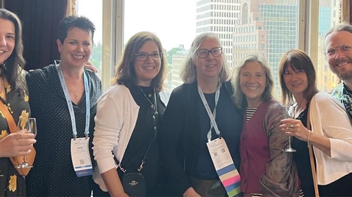 Kathy Stevens honored at ARN conference