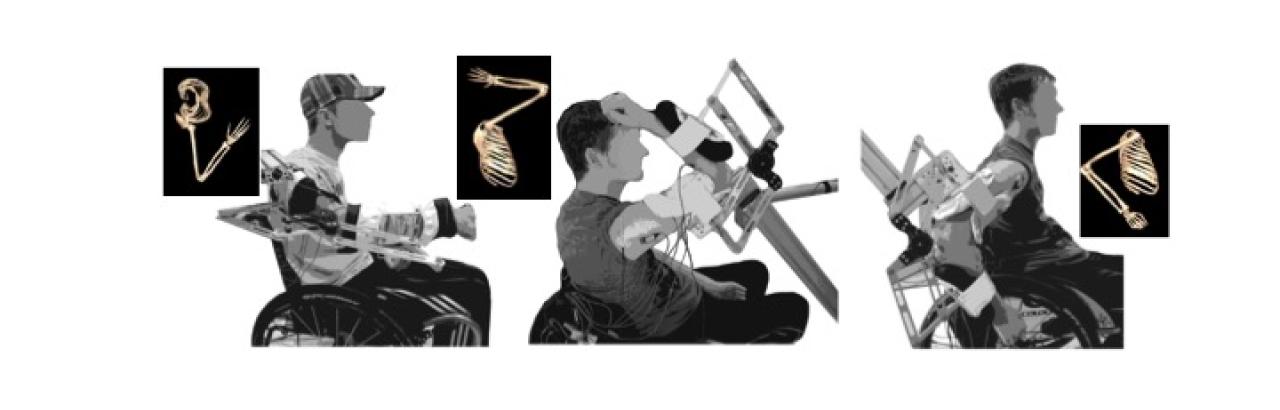 Biomechanical evaluation in different functional postures, in the lab and in silico
