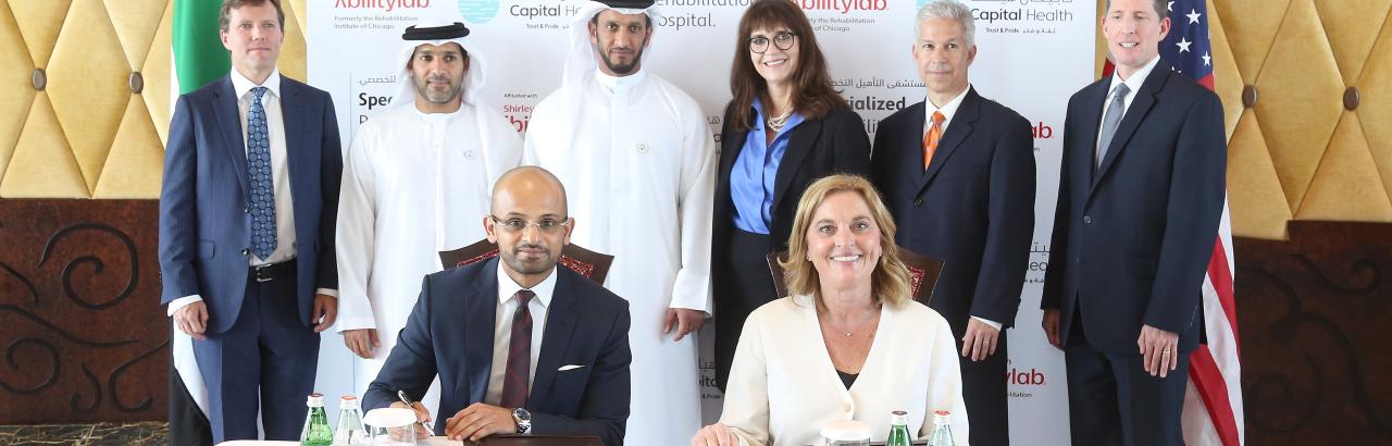 Abu Dhabi’s Capital Health signs partnership with Shirley Ryan AbilityLab