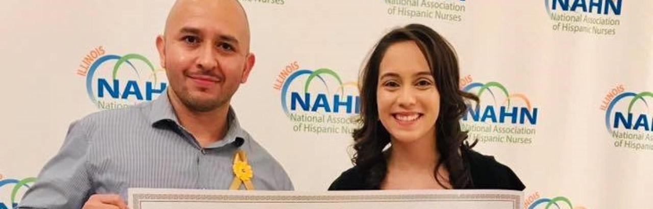 Two Team Members Honored by National Association of Hispanic Nurses–Illinois