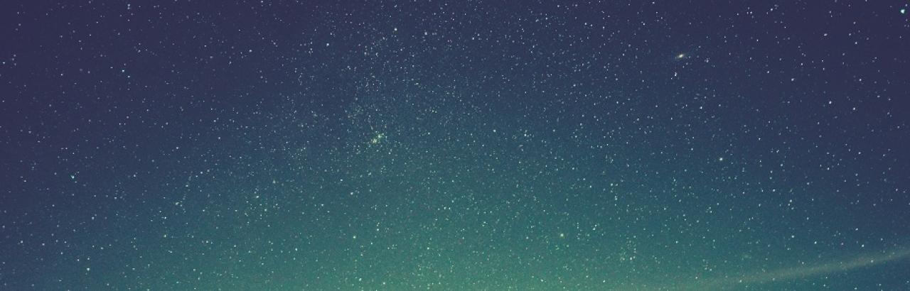 Starry sky to make a wish on
