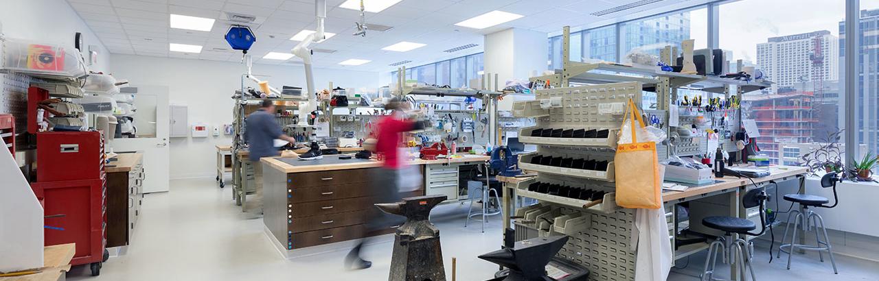 The Prosthetics and Orthotics Lab at Shirley Ryan AbilityLab