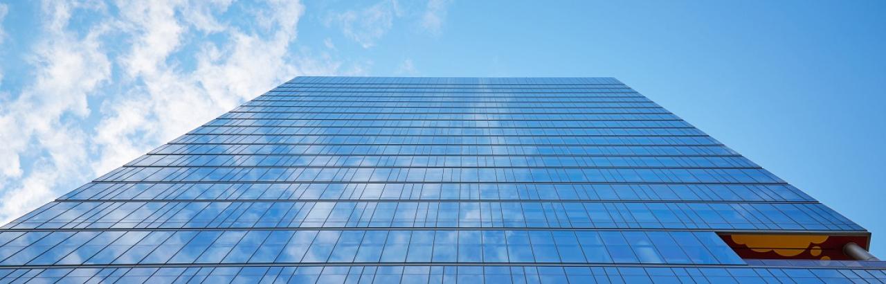 exterior detail with clouds