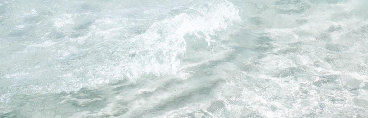ocean waves and water