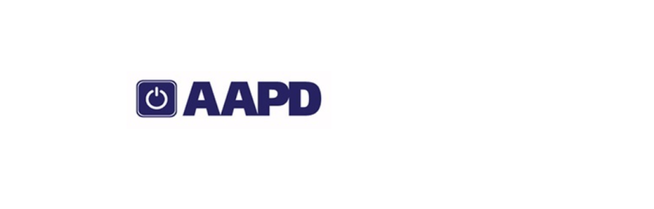 Logo header of AAPD