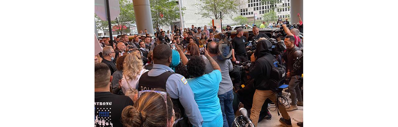 In the News: Injured Chicago Police Officer Carlos Yanez Released from Shirley Ryan AbilityLab