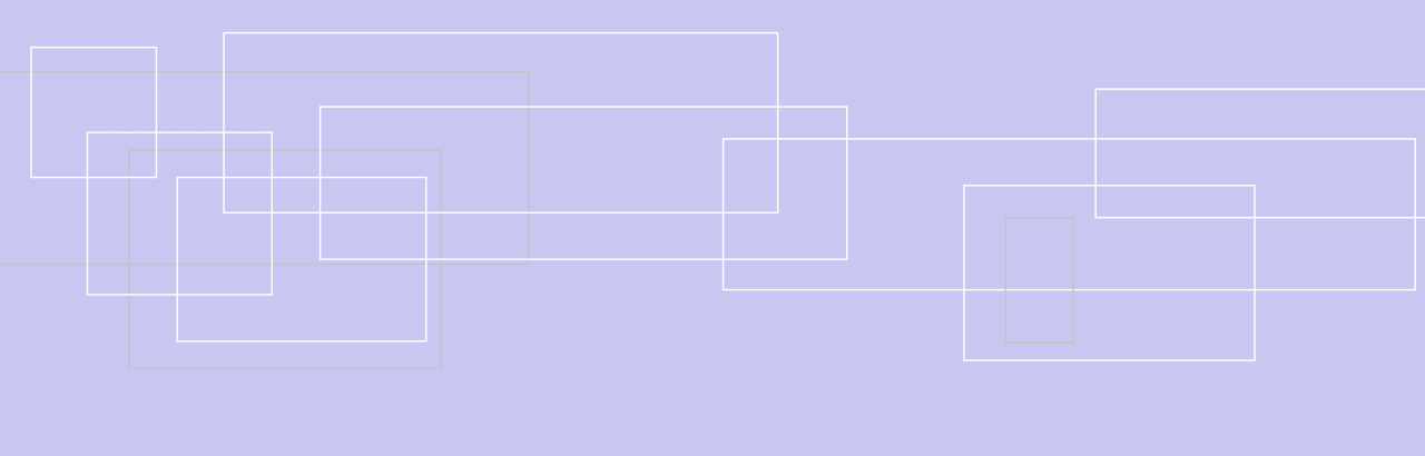 violet background with white rectangles