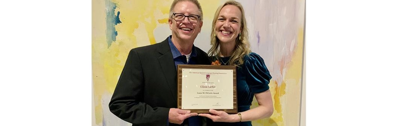 Elissa Larkin Receives Louis M. DiCarlo Award for Recent Clinical Achievement