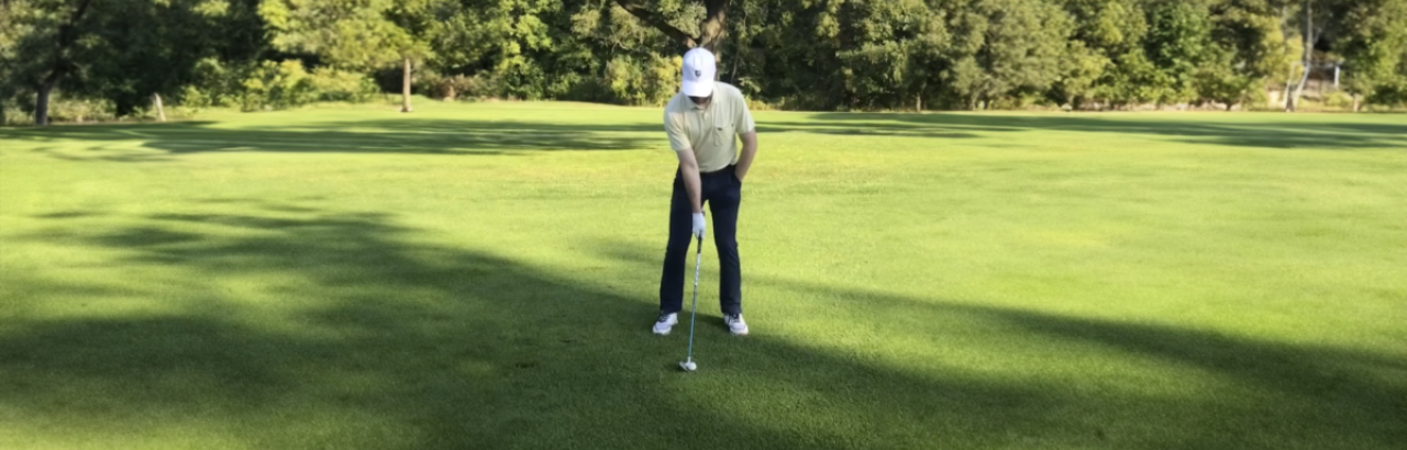 Henry golfing