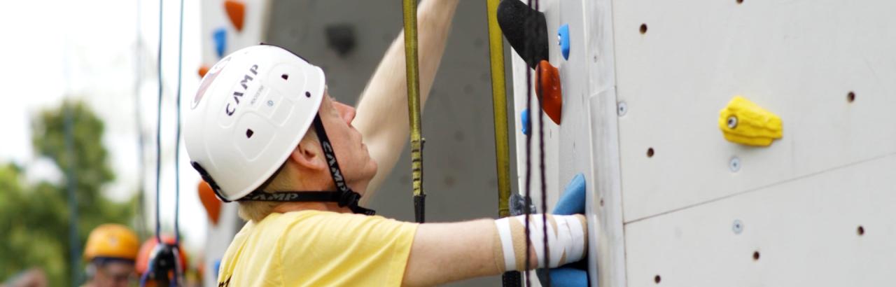 Adaptive Rock Climbing