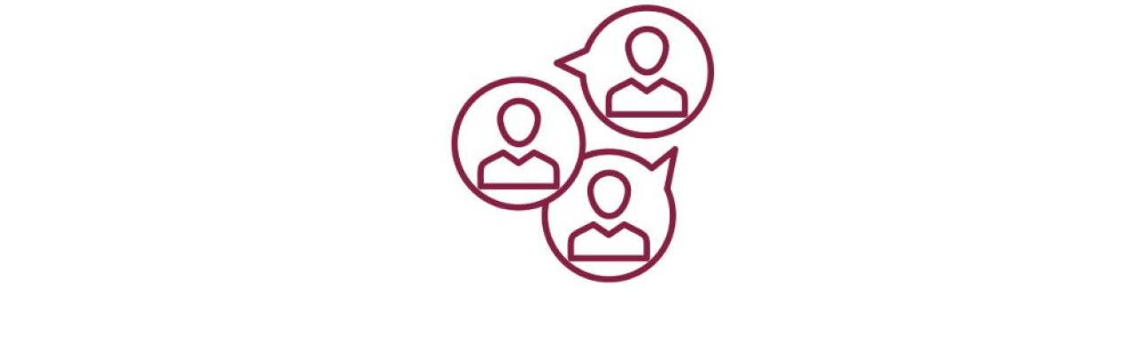 graphic of a focus group