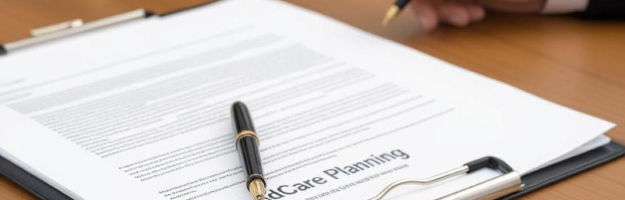 Picture of trust and lifecare planning papers