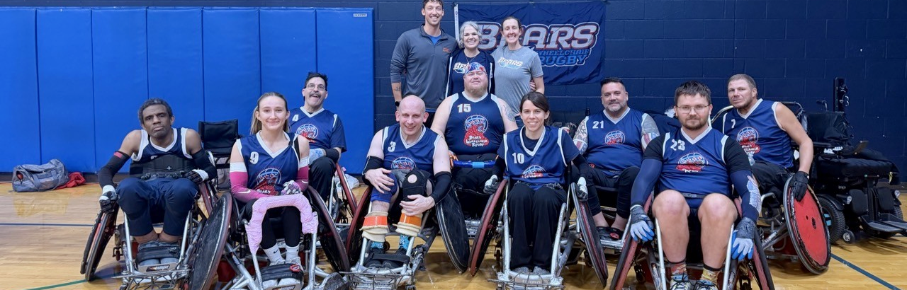 Wheelchair rugby players group