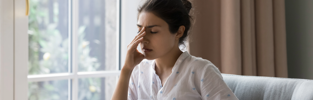 tired woman