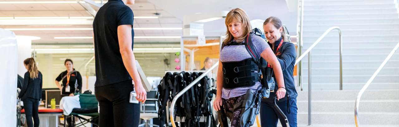 spinal cord injury patient at Shirley Ryan AbilityLab