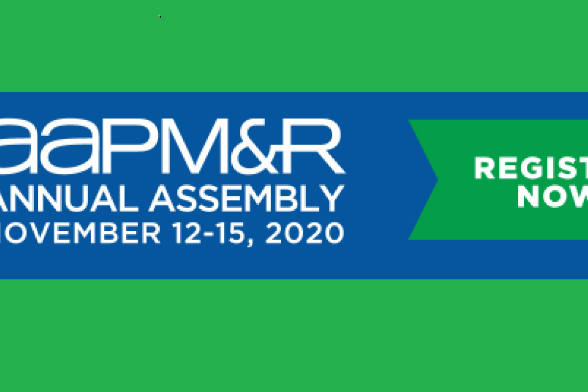 Dr. Franz Speaking at AAPM&R National Virtual Meeting