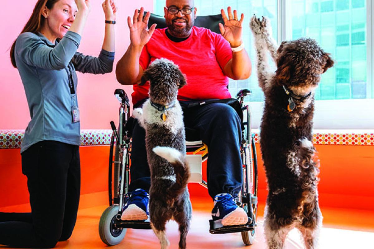 Animal Assisted Therapy | Shirley Ryan AbilityLab Animal Assisted Therapy | Shirley Ryan AbilityLab