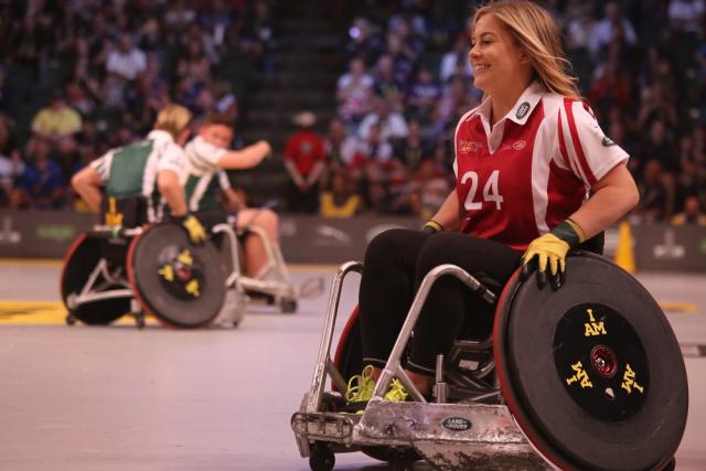 wheelchair sports athlete